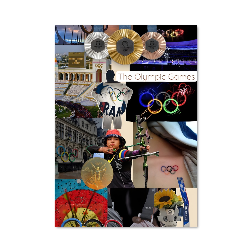 Poster Arc Olympique